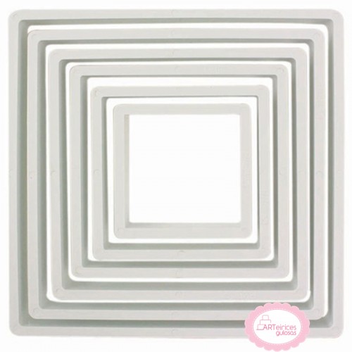 Conjunto Cortadores Quadrados